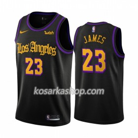 Dres Los Angeles Lakers LeBron James 23 Nike 2019-20 City Creative Swingman